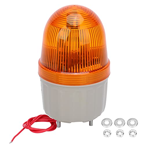 Lámpara de Advertencia, Luz de Advertencia BERM Lámpara LED Equipo de Alarma de Iluminación y Sonido BEM‑2071 5W 220V AC, Ensambles de Faros Automotrices (Amarillo)