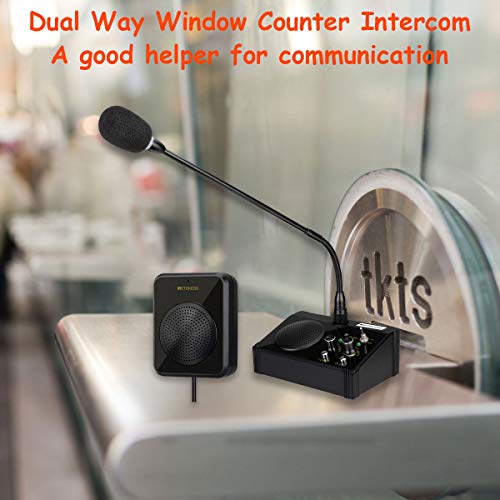 Retekess TW106 Intercom System for Business,Counter Intercom,2 Way Communication,Independent Volume Control,for School（2 Pack） - Thumbnail 5