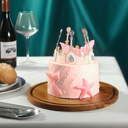 Cherhome CHER-CAKE Stand，Wood Cake Stand With Lid，Wood Cake Stand With Acrylic Dome，Cake Display Stand Cake Plate Cake Holder Cake Platter thumb #6