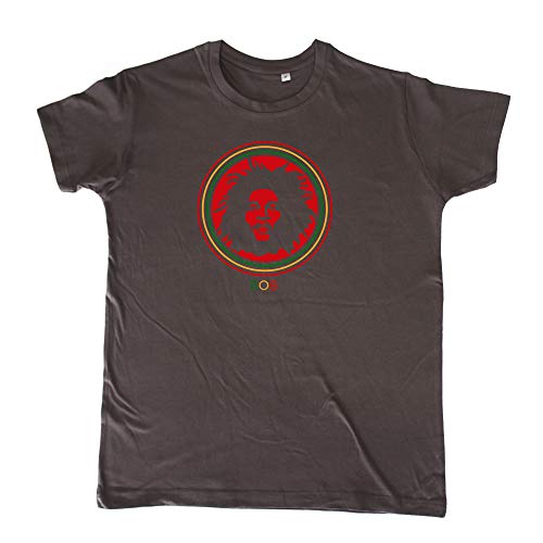 GAMBA TARONJA Bob Marley - Cami - Rastafari - Tshirt - Reggae (L)