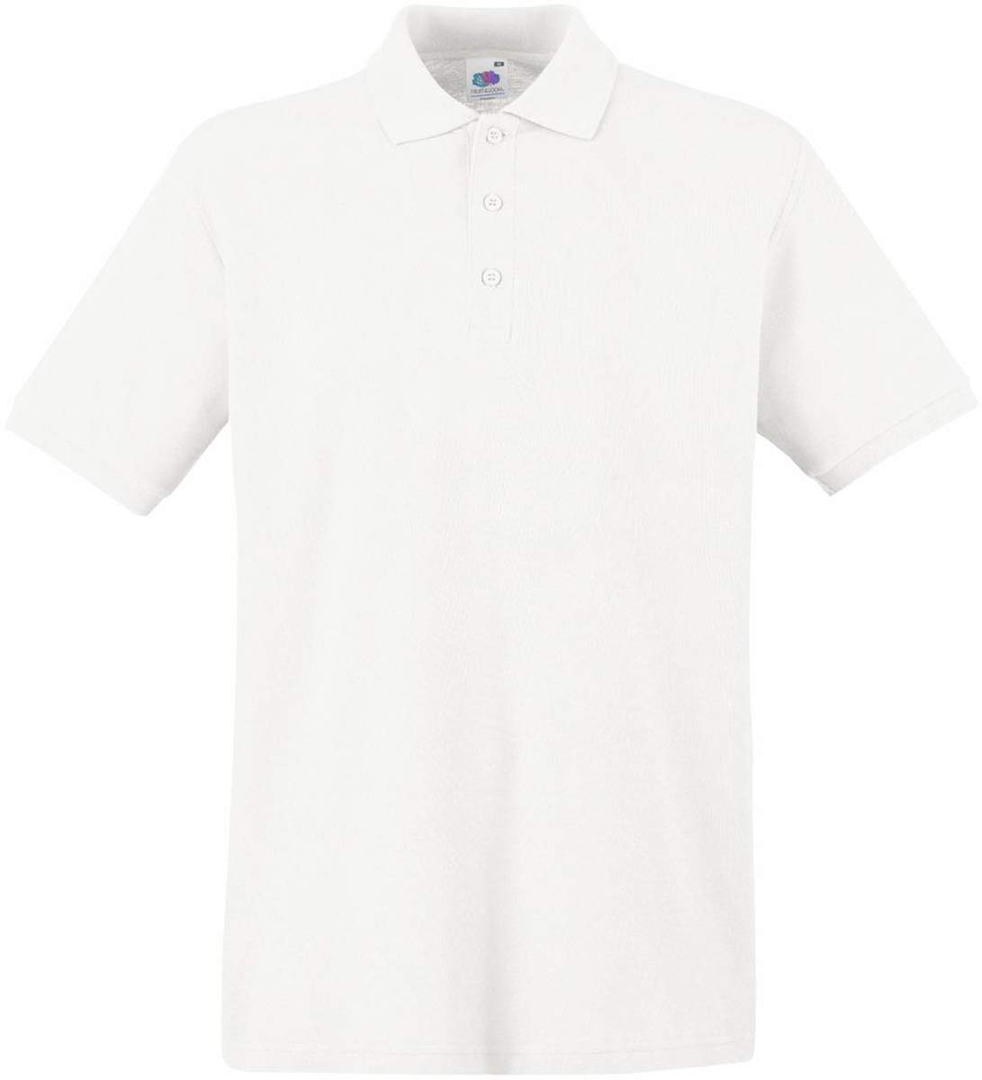 Fruit Of The Loom Premium Polo White 2xl