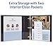 Avery Durable View 3 Ring Binders, 1.5 Inch Slant Rings, 375-Sheet Capacity, DuraHinge, 2.1 Inch Wide Spine, Colors Received Will Vary: Black, Bright Blue, or White, 1 Binder (17028)