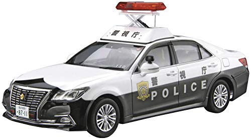 GRS210 Crown Patrol Car Aoshima maquette 1/24 avec détails officiels police