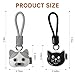 YXDIAN Cute Cartoon Keychain for Girl and Boy, 2 PCS Animal Key Ring Charm for Handbag, Purse, Backpack, Car Keys Decorative Accessories