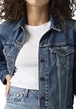 Levi's Women's Original Trucker Denim jacket, Soft As Butter Dark, XL
