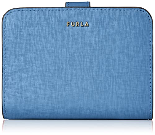 [フルラ] 財布 BABYLON S COMPACT WALLET ブルー
