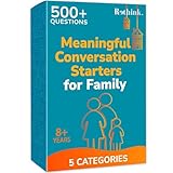 QUOKKA Conversation Cards Game - Family Edition | 500 Questions | Original Version | Share Thoughts - Fun Talking Board Game for Family Night