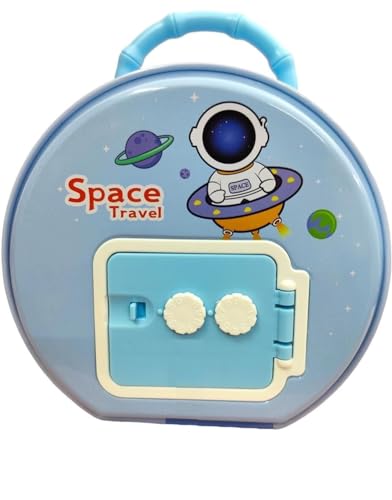 Radhya Accessories Piggy Bank for Boys with Number Lock Space Coin Box Money Saving Coin Box with Key & Lock for Kids, Cartoon Money Bank for Girls, Gulak for Kids (1 PC) (Sky Blue, Plastic) (B0CY2QD89W) Amazon Price History, Amazon Price Tracker