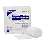 Dukal 30123 Cotton Undercast Padding, Non-Sterile, 3