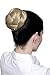 Produktbild WIG ME UP - Haarteil aufwendig geflochten Zopf Dutt Haarknoten Tracht Hell-Aschblond breit voluminös mit Strass-Steinen/Glitzersteinen JL-SZ01-24
