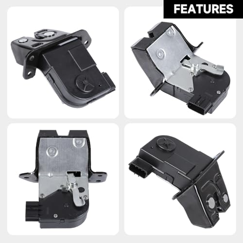 Image of Trunk Latch Lock Actuator Tailgate Door Latch Lock Actuator - Compatible for Hyundai Veloster 1.6L 2012-2017 - Replace Part 81230-2V000