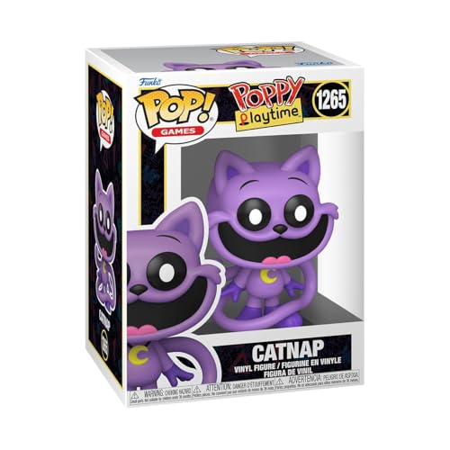 Funko POP! Games: Poppy Playtime - Catnap - Figura in vinile da collezione - Idea regalo - Prodotto ufficiale - Giocattoli per bambini e adulti - Modello di figura per collezionisti ed esposizione