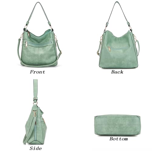 Image of Purses For Women Handbags And Wallet Set Large Hobo Crossbody Bag Ladies Purse Totes 4 PCS | And Wallet Set