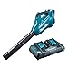 Produktbild Makita DUB362PT2 Twin 18V (36V) Li-Ion LXT Brushless Gebläse komplett mit 2 x 5,0 Ah Akkus und Doppel-Port-Ladegerät