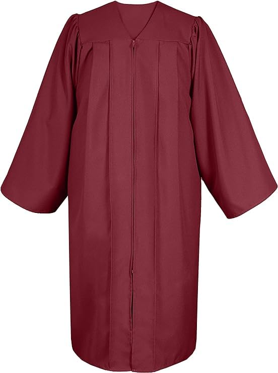 Image of Unisex Matte Graduation Cap and Gown 2026 with Tassel for High School and College Graduation