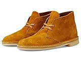 Clarks Desert Boot Brown/Orange Suede 10.5 D (M)