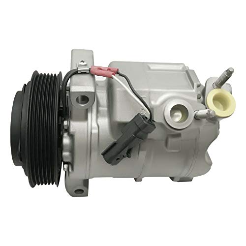A/C Compressor With Clutch For Chrysler Sebring 2007-2008 & Dodge Avenger 2008, 2.7L 3.5L V6, Type 6SEU16C - View #12