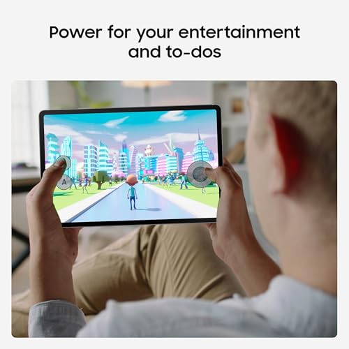 undefined SAMSUNG Galaxy Tab S10 FE+ 13.1” 128GB WiFi Android Tablet, Large Display, Long Battery Life, Exynos 1580 Processor, IP68, Water-Resistant, 90 Hz Refresh, S Pen for Note-Taking, US Version, Blue の商品画像 5