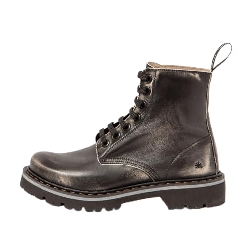 Art Unisex. 1116616EH003_001 Botas De Couro 1166 Marina Preto (46), Plano, CordãO, Casual