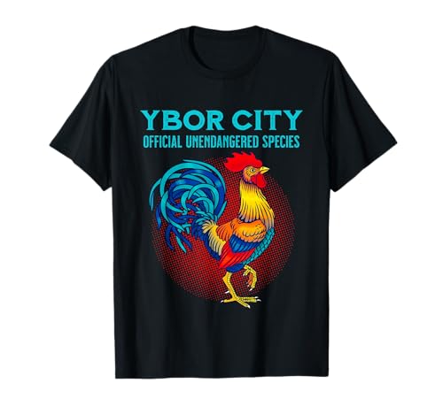 Recuerdo oficial de especies sin peligro de extinción de Ybor City Tampa Camiseta