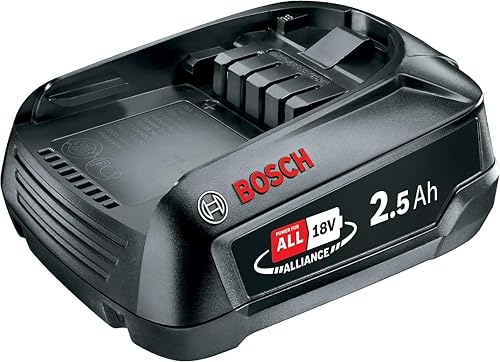 Rapid 18V Power For All Alliance Bosch Batteria da 18 V a Lunga Durata da 2,5 Ah, Adatta agli...
