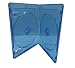 Produktbild 5 x Blu-ray 11-mm-Doppel-Disc-Aufbewahrungsboxen mit Logo von Dragon Trading®