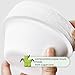 ECOLipak 150 Pack Compostable Paper Bowls, 8 oz Heavy-Duty Disposable Biodegradable Soup Bowls Made of Natural Bagasse, Suitable for Salad, Dessert, Milk, Cereals 3