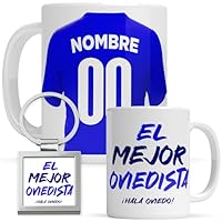Taza personalizada Oviedo - Regalo Original para aficionados del