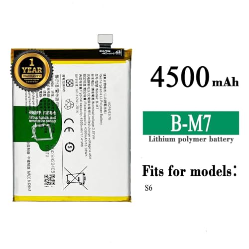 Image of B-M7 Batttery for Vivo S6 5G V1962A / V1962 Battery with 1 Year Warranty **** (Z245)