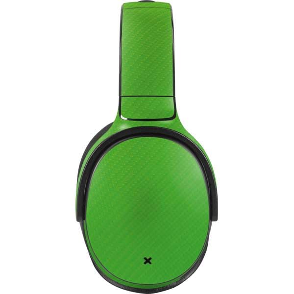 Skinit Decal Audio Skin Compatible with Skullcandy Venue - Green Carbon Fiber Specialty Texture Material Design