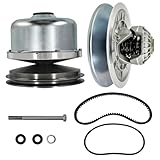 ArbDicco Primary Drive & Secondary Driven Clutch w/Belts Compatible with Yamaha Golf Cart G29 YDRA Drive 2007-2016, YTF Adventure Sports drive 2007-2008, Drive2 DR2A CAM 2017-up, JW8-G6201 JW8-G6202