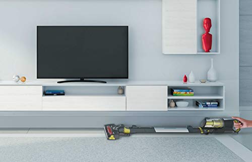 Hoover bežični usisavač s mlaznicom za životinjsku dlaku, zamjenjivim valjcima za univerzalne podove i osjetljive podove, do 30 minuta rada, bez vrećice, samostojeći, lagan i kompaktno pohranjiv [HF522NPW]