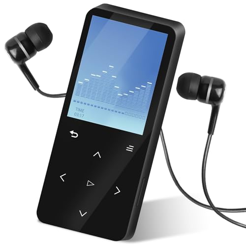 Lettore MP3 da 128 GB con Bluetooth 5.0, touchscreen da
