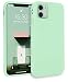 Produktbild MyGadget Robuste Silikon Hülle TPU Case für Apple iPhone 11 - Matte Schutzhülle Silikonhülle Back Cover Ultra Kratzfest - Slim Handyhülle in Mint