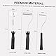 3 PCs Fiberglas Roller Kit Professionelles Glasfaser -Rollen -Set, 3 Stück Fiberglasblasblasen Paddel -Werkzeugkit für Formharz, Effizient, Einfach zu Reinigen