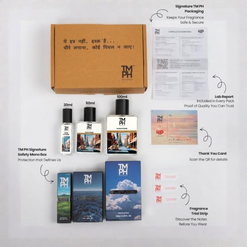 Image of TMPerfumehouse Home Intense EDP for Men | Powdery, woody & Long Lasting Perfume Spray | Iris, Woody & Powdery Fragrance | Luxury Gift for Him | TMPH | 50ml