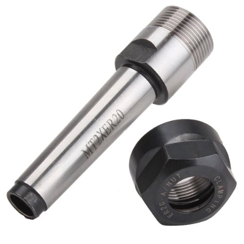 Mandrin de serrage ER20 MT2 M10 pour tour et fraiseuse CNC