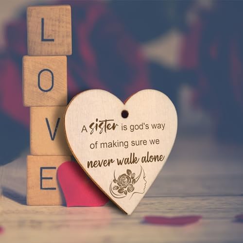A Sister is God's Way of Making Sure We Never Walk Alone Photo Frame BFF Bestfriend Besties Birthday Graduation Gifts