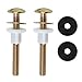 Toilet Screw Set Toilet Seat & Screws Replacement Hardware Convenient Screw Set