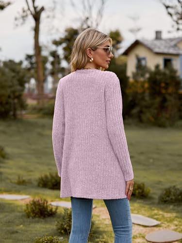 Image of Witsmile Womens 2026 Spring Fashion Cardigan Lightweight Soft Knit Long Top