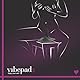 Vibepad Vibrator, Schwarz, 10,6 cm