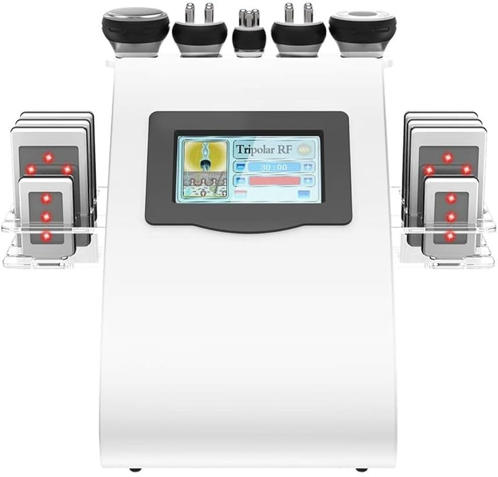 6 in 1 40K ultrasonic cavitation vacuum rf body slimming machine