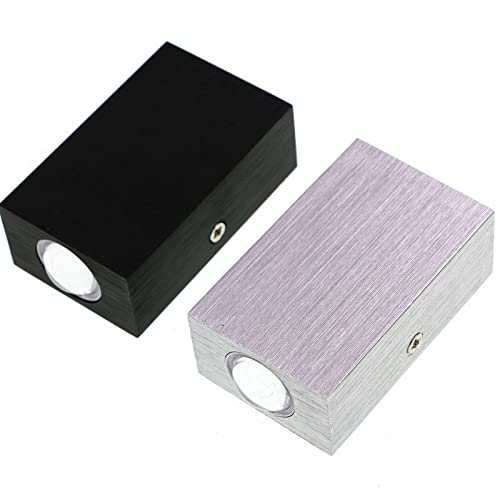 Lámpara de pared de dos cabezales con iluminación LED lateral para pasillos 2
