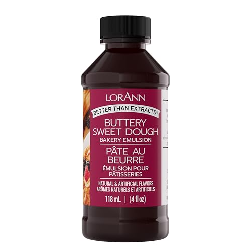 Aceites LorAnn panadería emulsiones Natural y Artificial Sabor 4oz-Buttery Sweet Masa, Otros, Multicolor