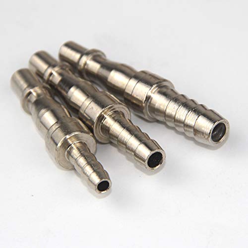 High Key 12pcs Airline Fittings Air Line Hose Compressor Fittings Connectors Quick Coupling Release Set Thread 1/4" 3/8" BSP Male Female - Image 4