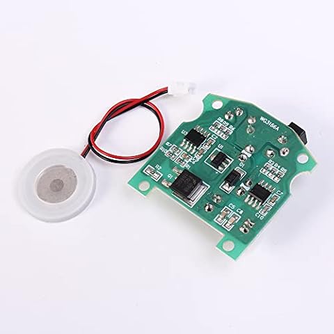 Ultraschall Zerstäuber Platine, D20 mm 113 KHz Ultraschall Luftbefeuchter Nebelhersteller USB Keramik Zerstäuber Wandler Befeuchtete Platte Zubehör Cover