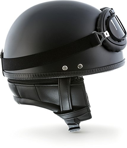 MOTO Helmets D33 Black - Casque Click-n-Secure Sac S M L XL XXL - Léger Et Vegan