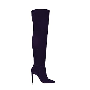 Womens Over - The - Knee Boots Pointed Toe High Heel Side Zipper Tall Boots