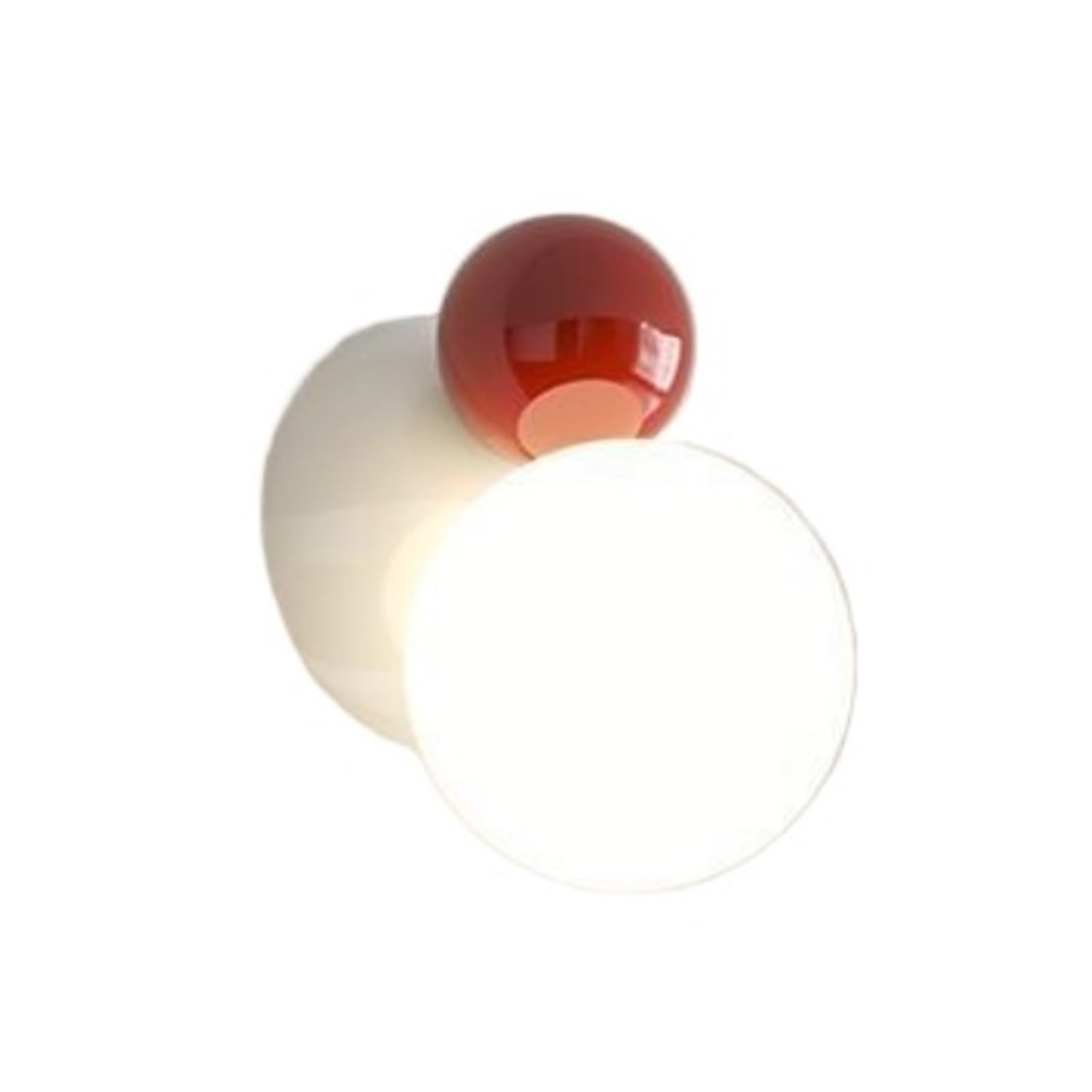 GDBAGKDQK Lovely LED Wall Light Red Green White Metal Children's Room Lamps Parlor Office Aisle Stairs Sconce Acrylic Ball Bright Lights