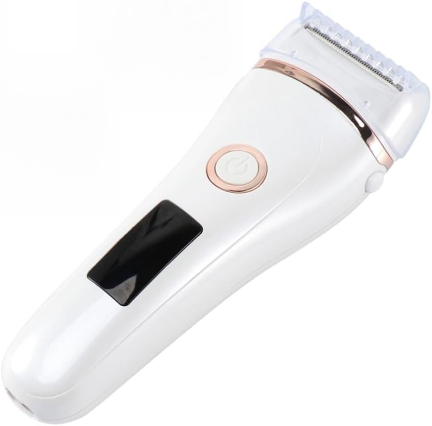 USB Rechargeable Ladies Shaver for Women Removal Epilator Led Display Bikini Line Trimmer Stainless Steel Blade Pain Skin Smooth